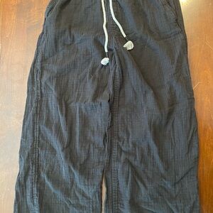 Old Navy Men's Black Joggers with Drawstring